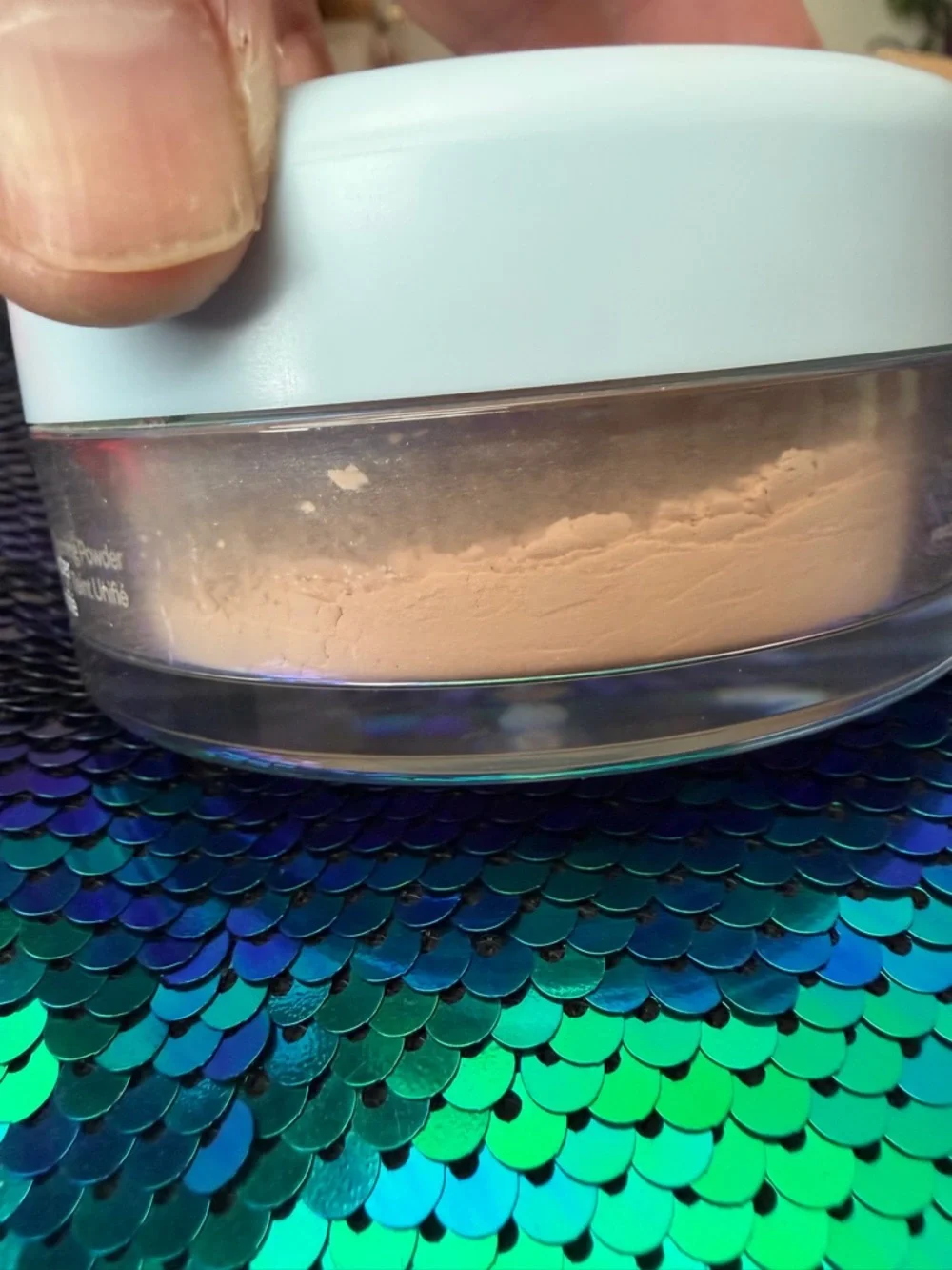Makeup by Mario Surreal Soft Blur Loose Setting Powder in Kosas Container READ